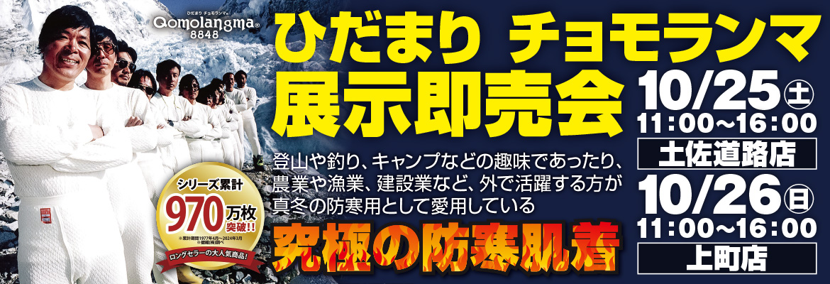 ひだまりチョモランマ展示即売会